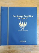France Classeur collection philatélique timbres Trésor du patrimoine 2000 à 2004