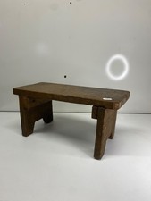 Wooden stool in good old condition