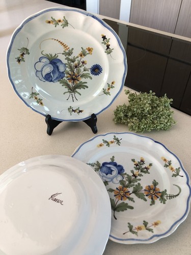 Lot anciennes assiettes - 3,