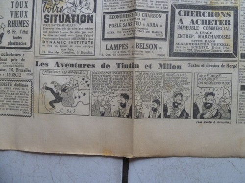 Tintin journal soir num - le,