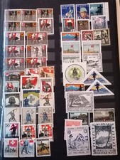 Lot de 75 Vignettes SUISSE GUERRE 14/18 , 39/40