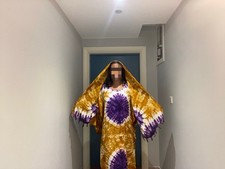 Robe africaine - Boubou africain tie dye