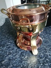 service à fondue cuivre neuf