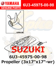Yamaha New D280KUH DE-DHD Propeller (3x17"x17"-wr) 6U3-45975-00-98