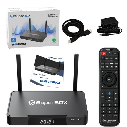 Superbox pro android tv - s6,