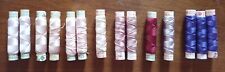 fusettes bobinettes tubinos soie Gutermann mercerie ancienne - rose violet
