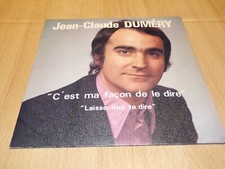 Vinyle 45 tours " Jean-Claude