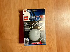 100% COMPLETE Lego Star Wars 9676 TIE Interceptor & Death Star with Box & Manual