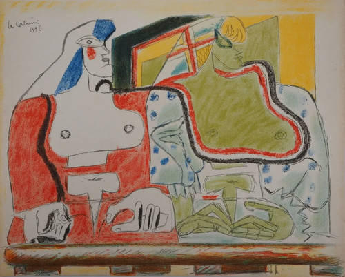 Corbusier deux espagnoles - le, :