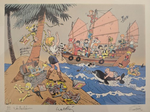 Sérigraphie franquin - sérigraphie,