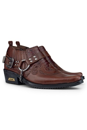 Bottes western punk biker - bottes,