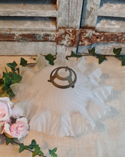 ANCIENNE APPLIQUE ABAT JOUR