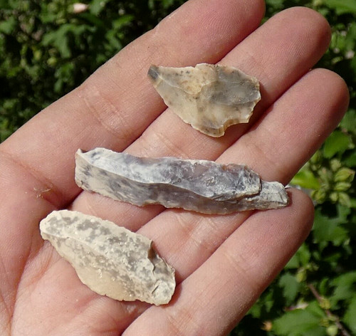 Lot silex taillés - lot,