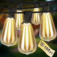 Festoon Lights alimenté par secteur extérieur - guirlandes lumineuses de...