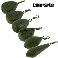 Carpes Plomb Wurfblei 42-170g/1.5-6.0oz de Pêche Boule Plombée Haut Revêtement