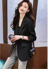 Veste De Tailleur Femme Bureau Slim Élégante Noire Over 78233