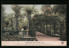 Old postcard L ́Hay-les-Roses, Roseraie-Entrèe de la Tonnelle des Rosiers sarmenteux de l 