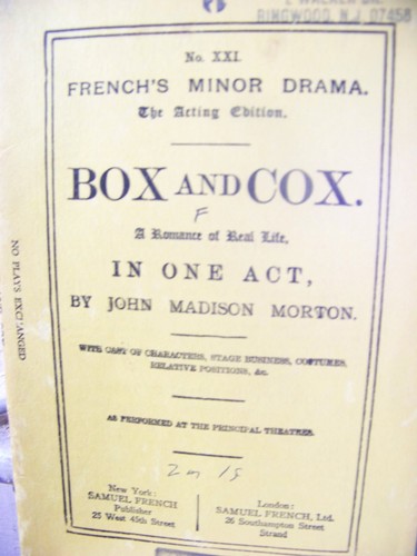 Box and cox - box,
