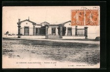 Old postcard Le Croisic, Port Office 1922 