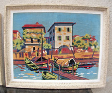 TAPISSERIE CANEVAS paysage mer