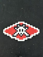 Invader Space Station Sticker
