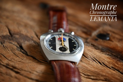 Montre chronographe lemania - lemania,