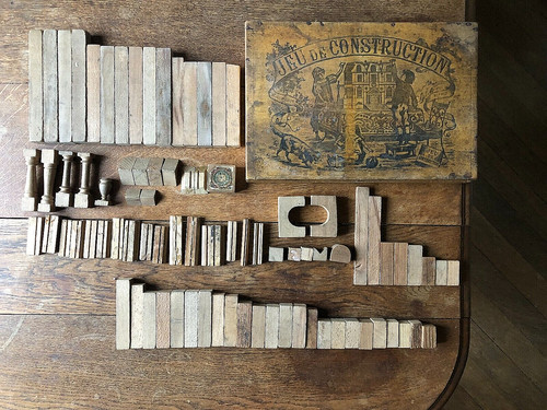 Ancien jeu construction en - de,
