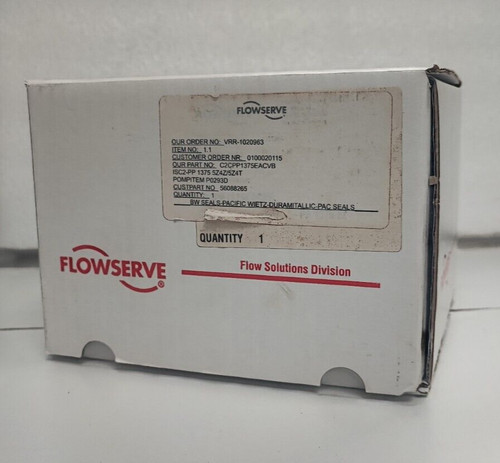 Flowserve isc2 1375 - flowserve, isc2-pp