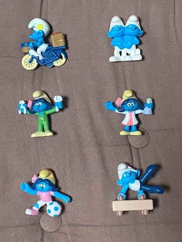 Lot figurines schtroumpf - lot,