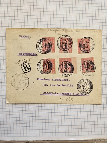 Belle lettre recommandée