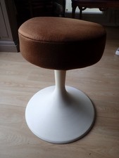 Tabouret Siege Années 70 Vintage Pied Tulipe