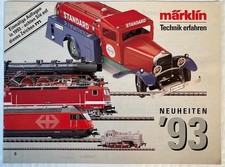 Marklin 1993 Catalog Technik Erfahren