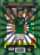 Panini SCORE FIFA 2023-24 Hirving Lozano (Mexico) 3/5 Green Laser