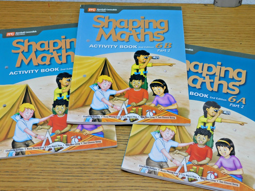 Shaping maths activity book - shaping, 6