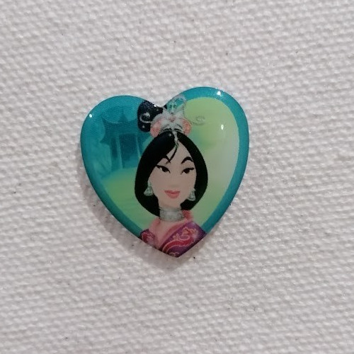 Pin disney mulan coeur - pin's,