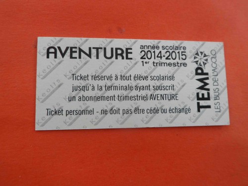 Keolis ticket bus autocar - bus,,