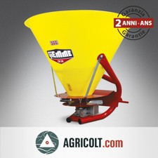 Épandeur d'engrais / à sel GIEMME CN 50 en PVC pour tracteurs de 25 à 75 cv 