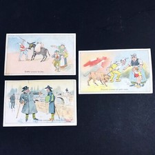 3 Chromos Chocolat PETITPAS