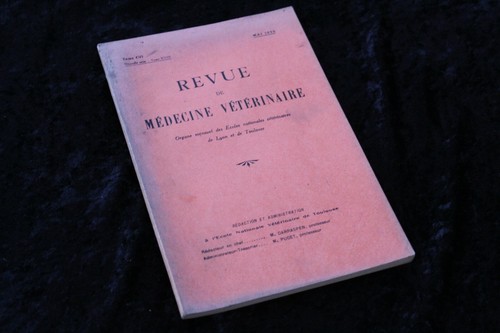 Revue medecine veterinaire - revue,