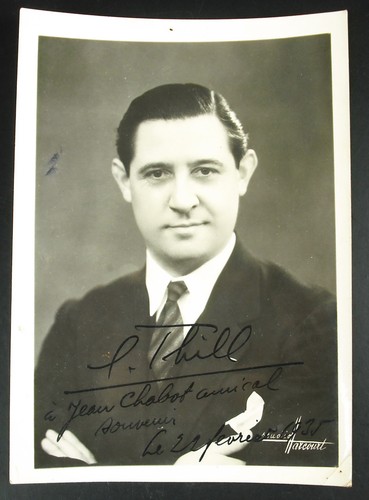 Autographe daté 1935 - , de