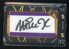 2022 Pieces of the Past Magic Johnson Lakers HOF 2-Color Patch AUTO