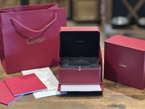 Genuine new cartier watch box - new,