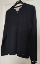 PULL TIBET BLEU MARINE  -