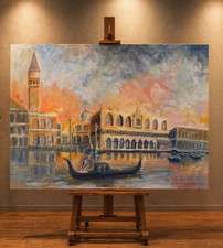 Tableau vue de Venise