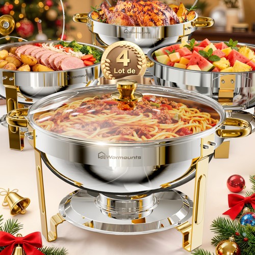 Lot chafing dish argent - lot, 4