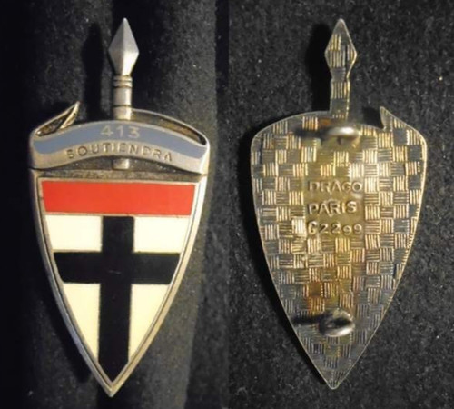 Insigne militaire 413 - militaire, –