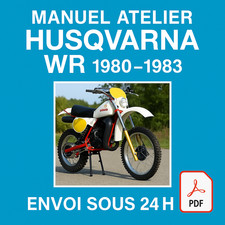 Manuel Atelier Husqvarna WR