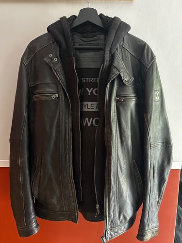 Blouson cuir - en,