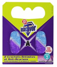 4 lots de 2 crochets anti