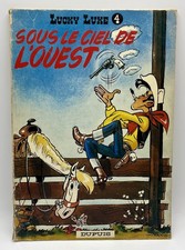 LUCKY LUKE 4 - Sous le ciel de l'ouest - Dupuis 1971 - Bon état